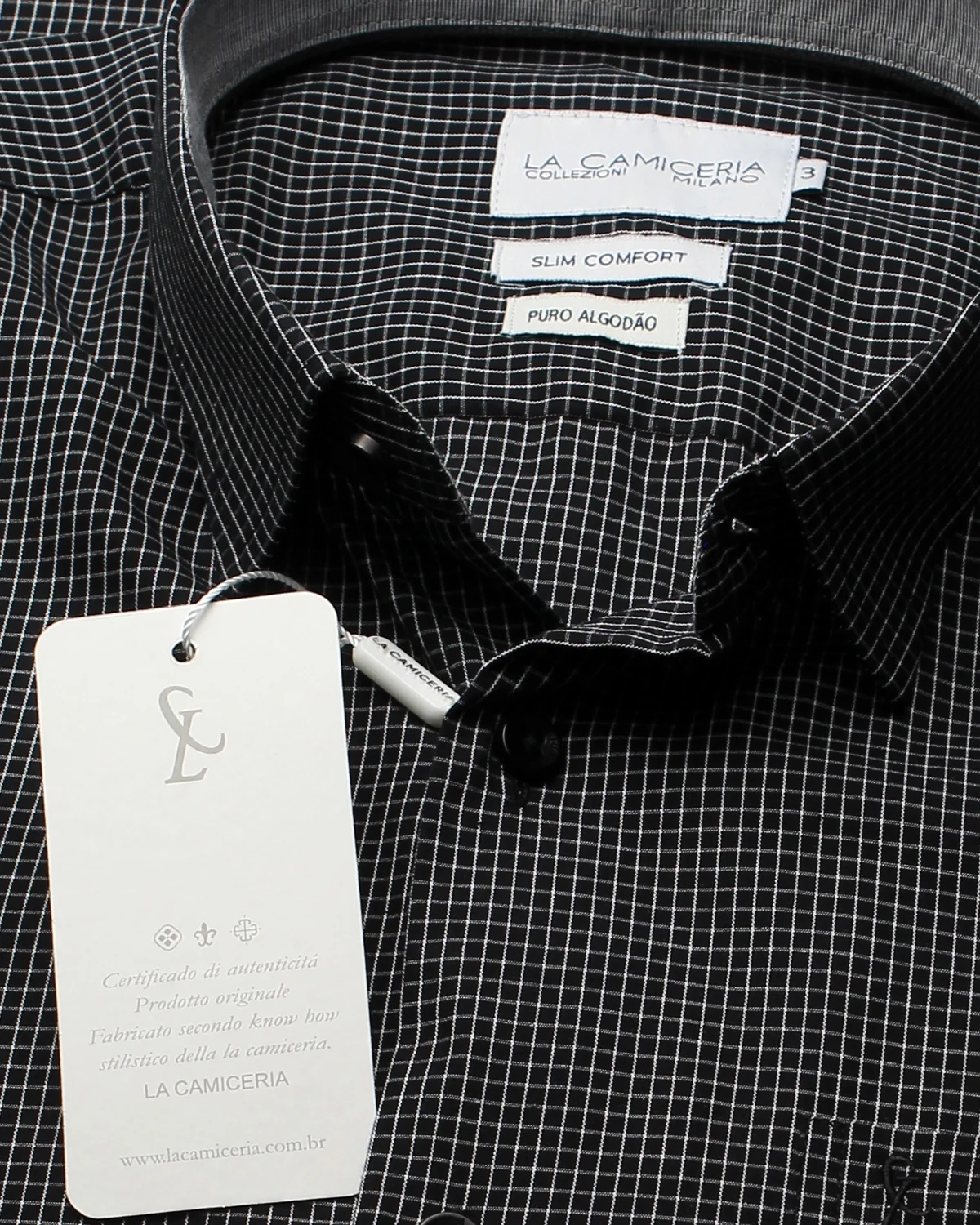 Camisa Manga Longa Vichy