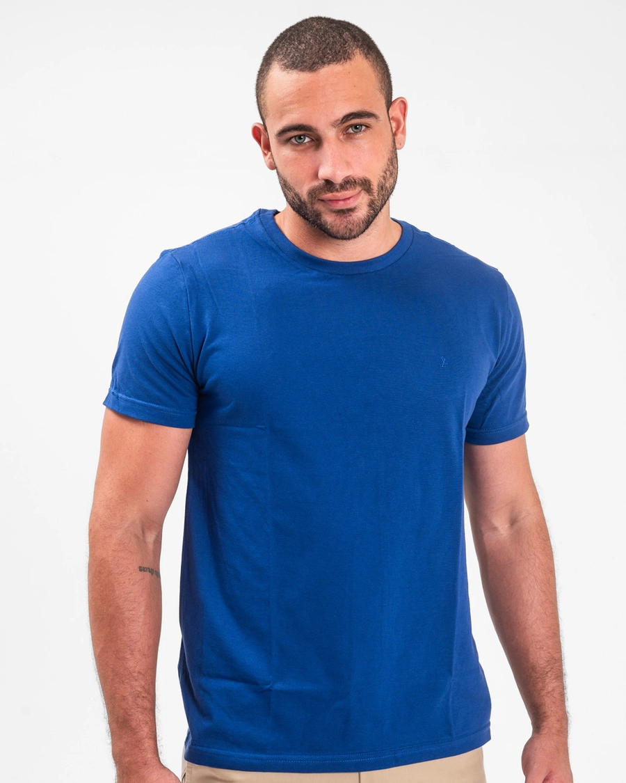 Camiseta Básica Azul Royal