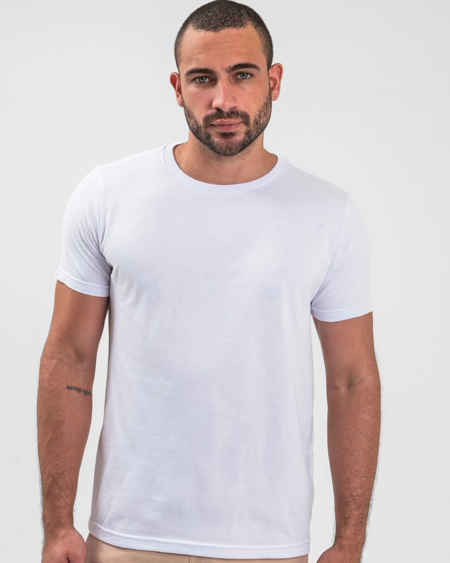 Camiseta Básica Branco