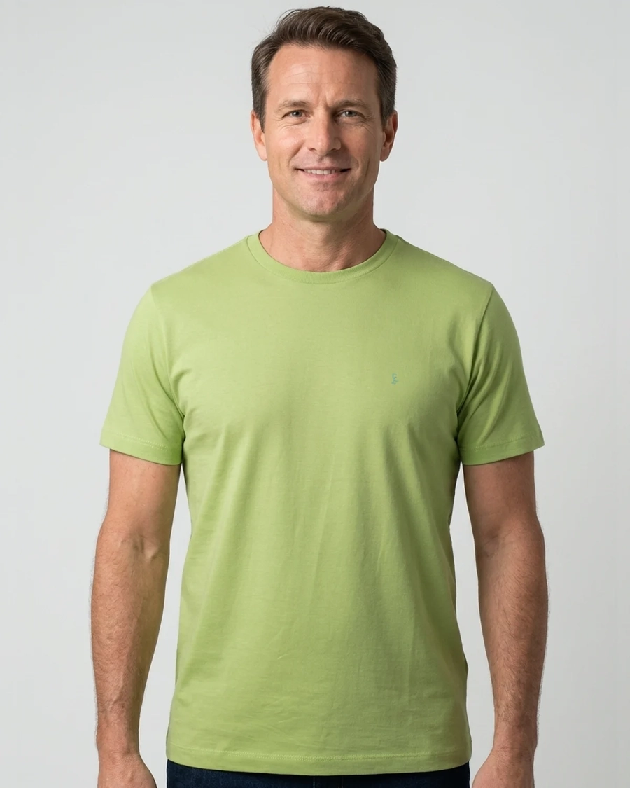 Camiseta Básica Verde Cacto