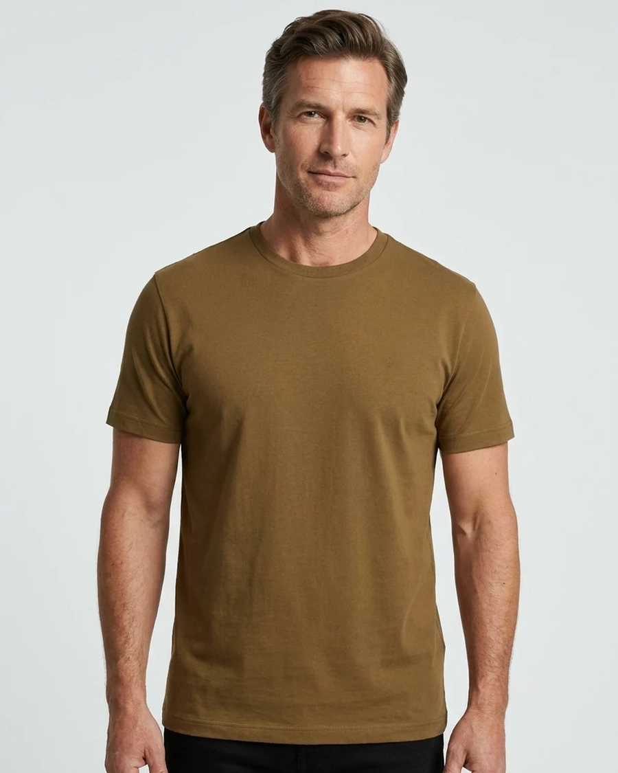 Camiseta Básica Caramelo