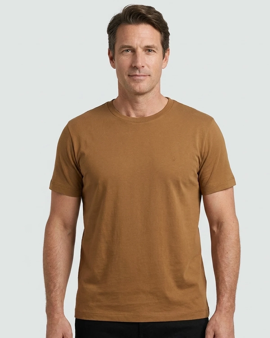 Camiseta Básica Capuccino