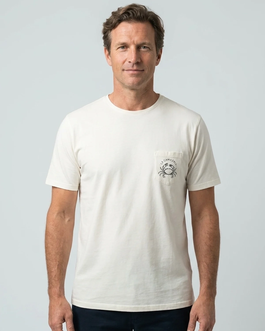 Camiseta Estampa Granchio Off White