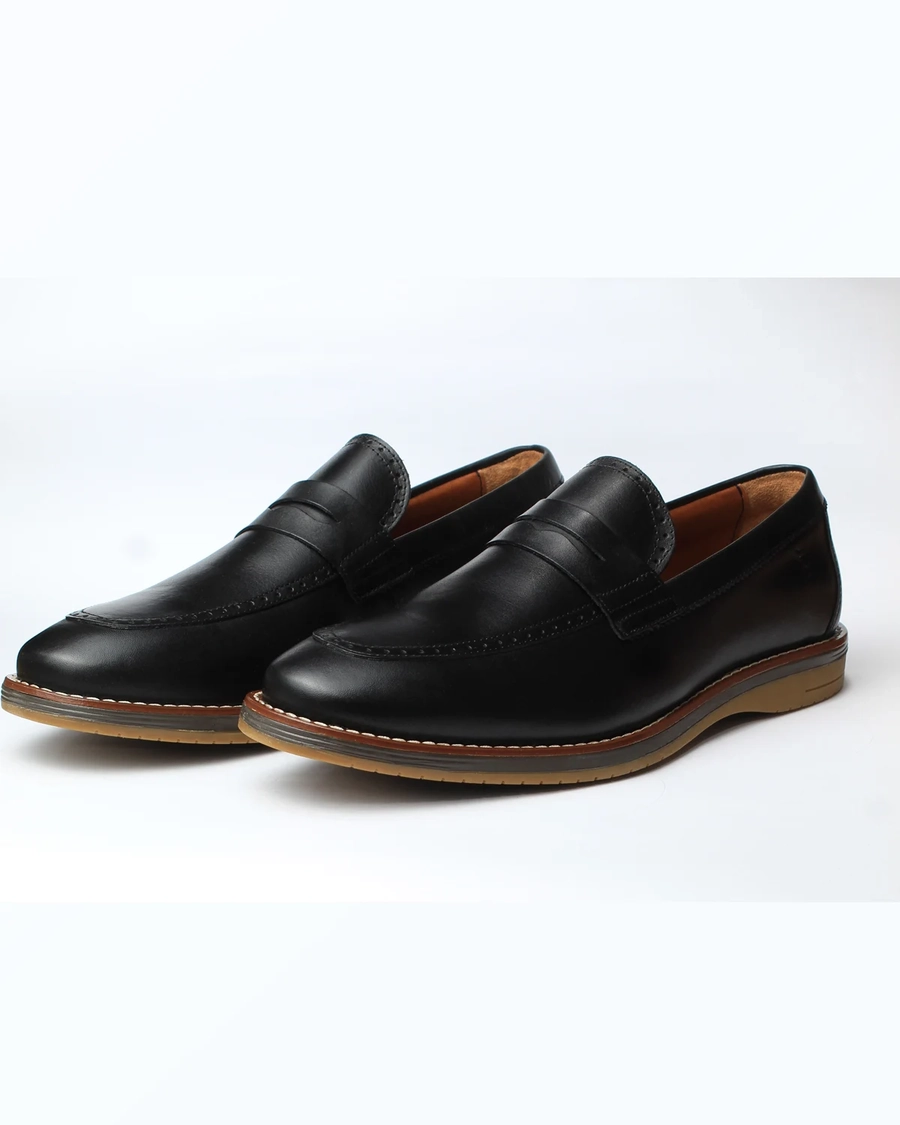 Sapato Couro Sider Village Preto