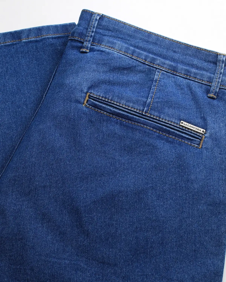 Calça Jeans Bolso Faca