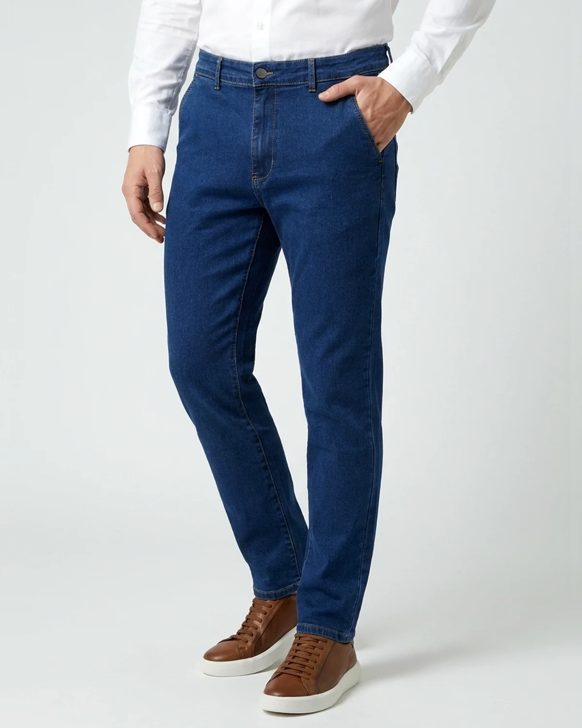Calça Jeans Bolso Faca