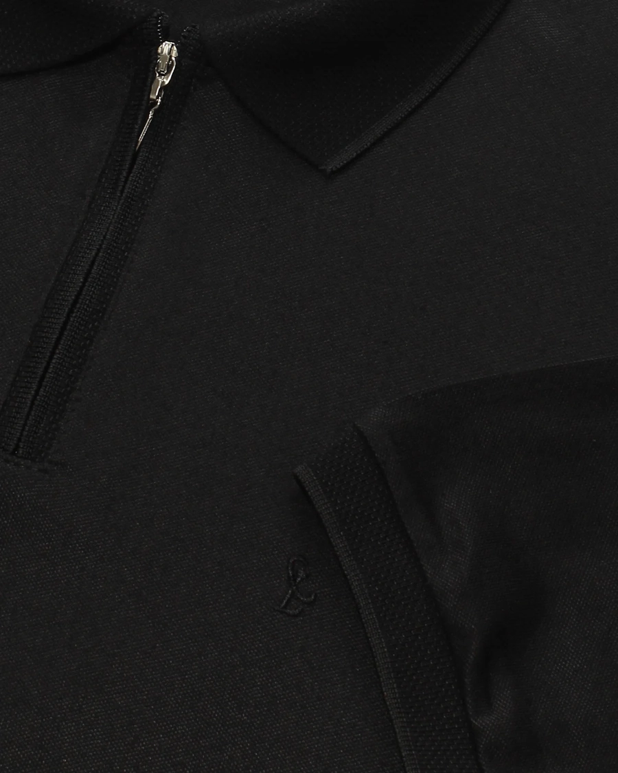 Polo Piquet Zipper
