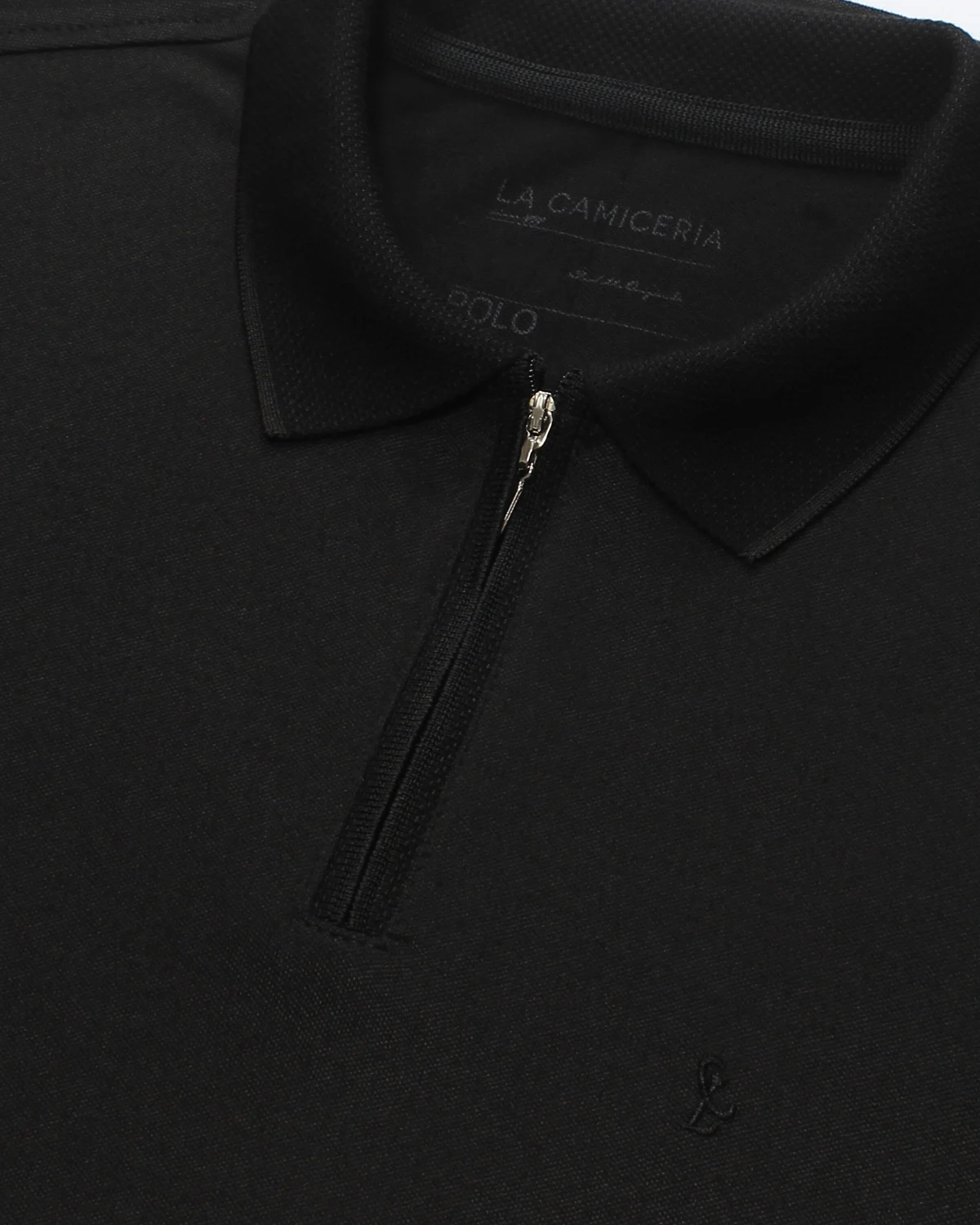 Polo Piquet Zipper