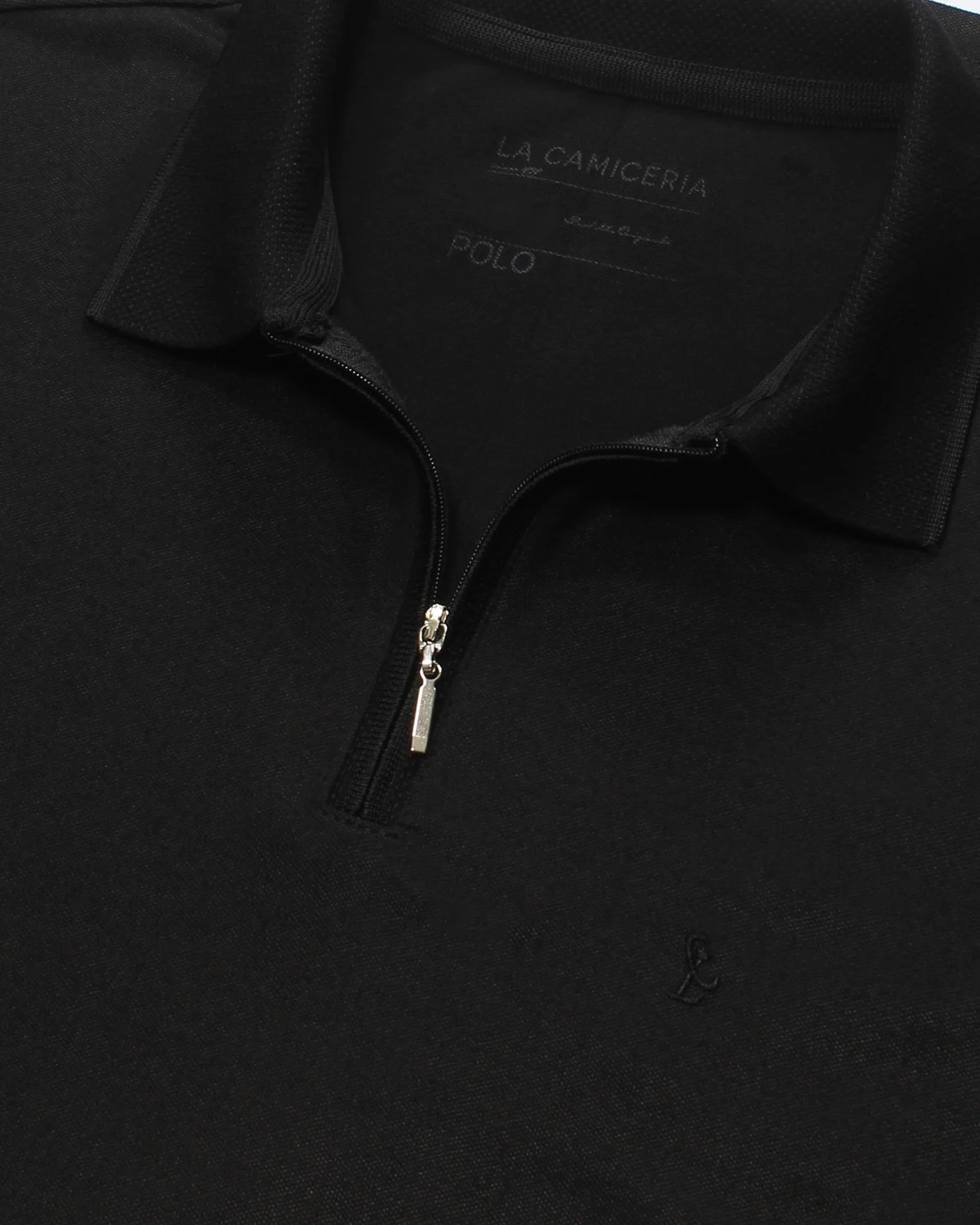 Polo Piquet Zipper