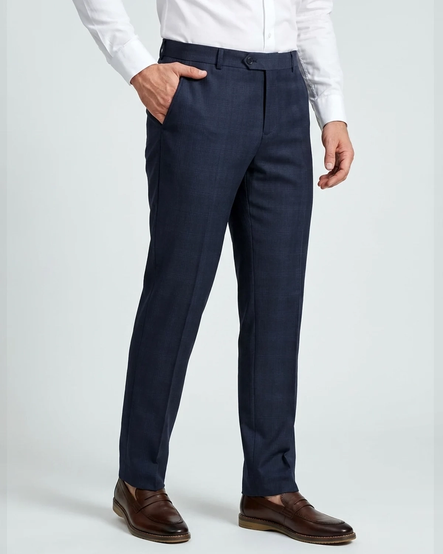 Calça Quadri Marinho