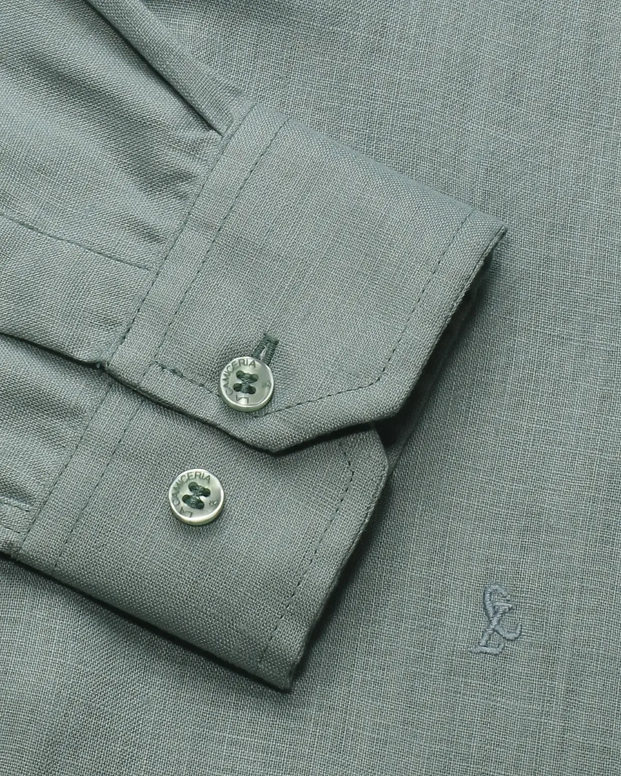 Camisa Manga Longa Puro Lino