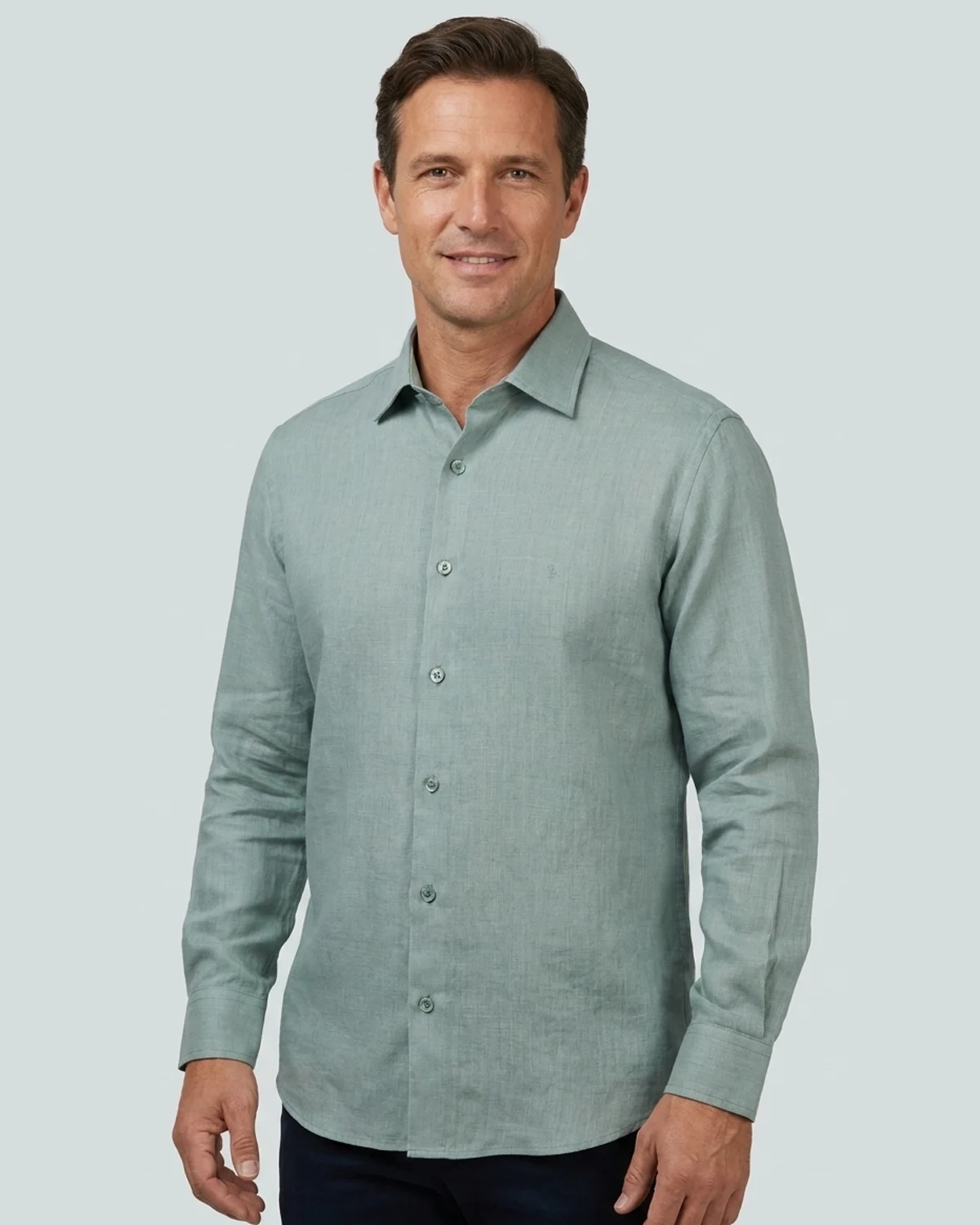 Camisa Manga Longa Puro Lino