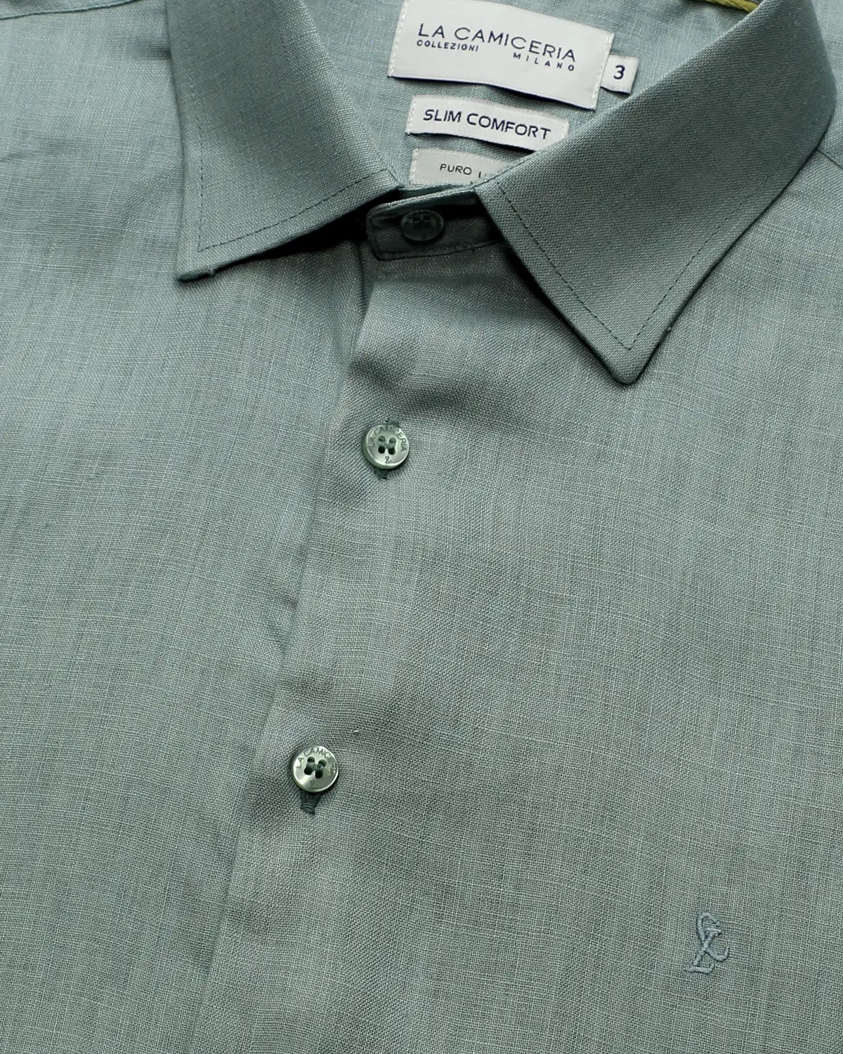 Camisa Manga Longa Puro Lino