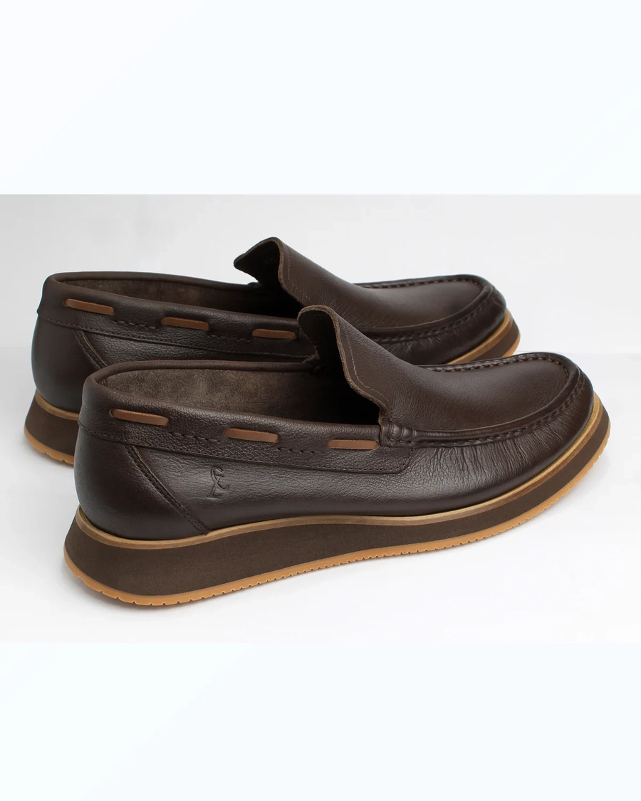 Sapato Couro Mocassim Vie