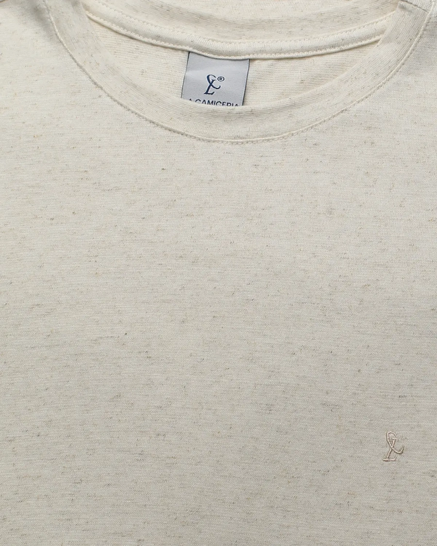 Camiseta Manga Curta Filo Lino