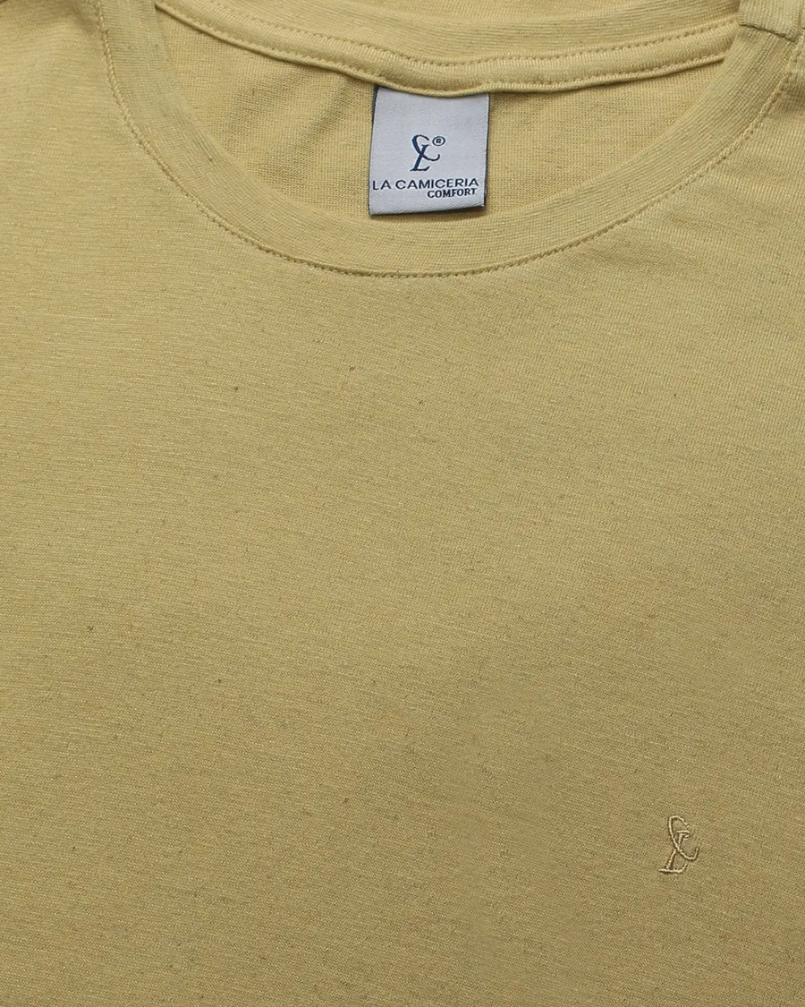 Camiseta Manga Curta Filo Lino