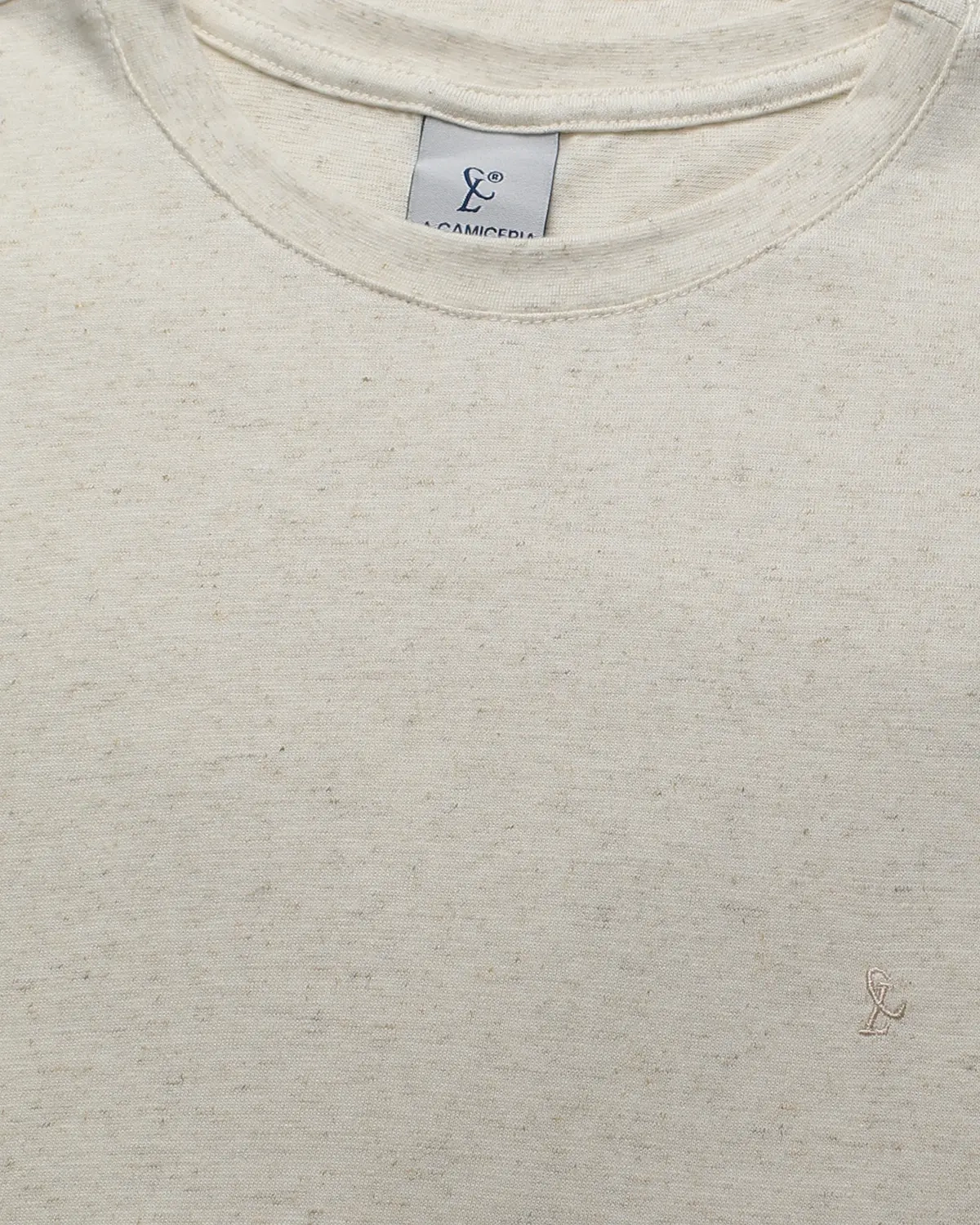 Camiseta Manga Curta Filo Lino