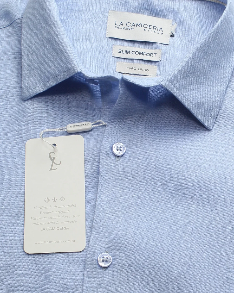 Camisa Manga Longa D´Lino