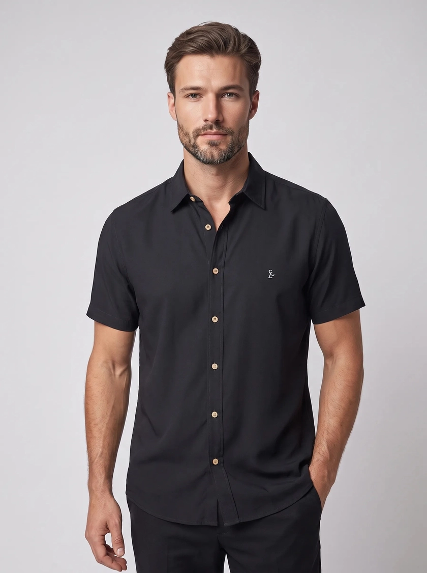 Camisa Manga Curta Fluidità