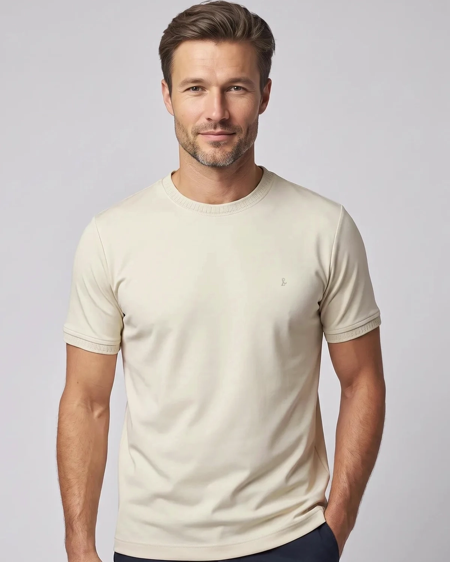 Camiseta Gold Bege