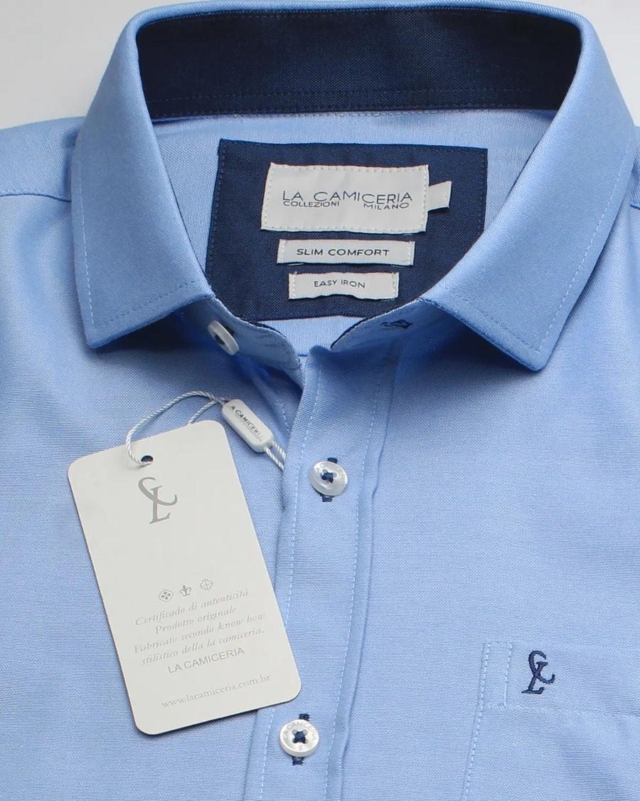 Camisa Manga Longa Oxfordine