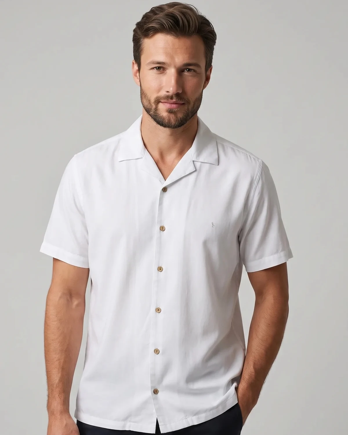 Camisa Manga Curta Lieve