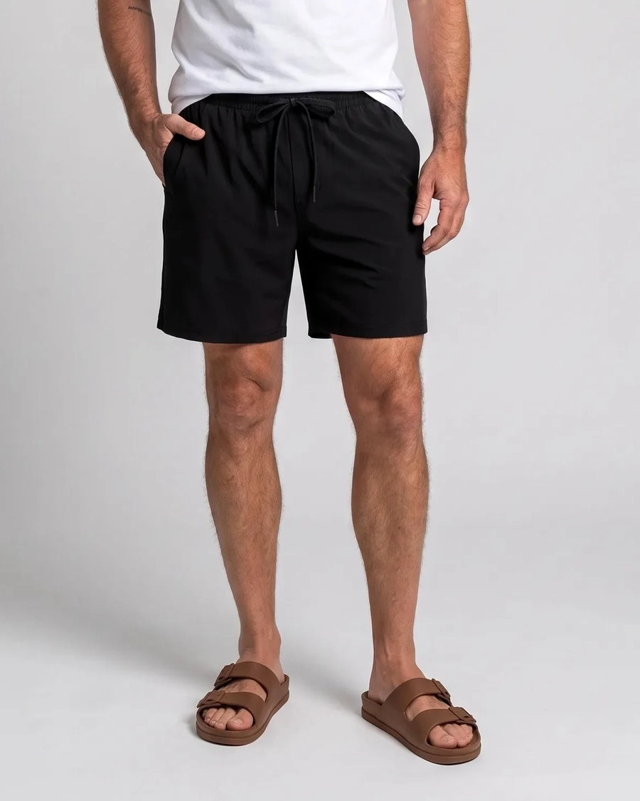 Short Azione Tech Preto