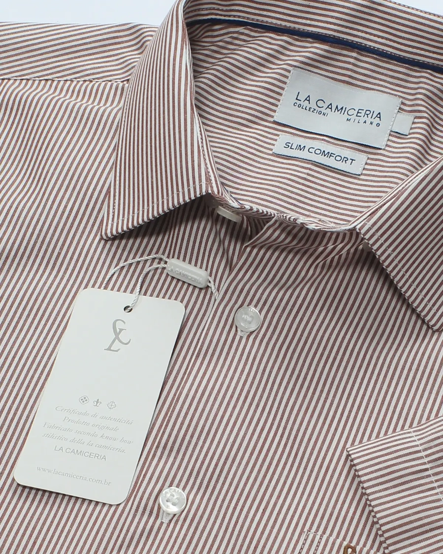 Camisa Manga Curta Listra