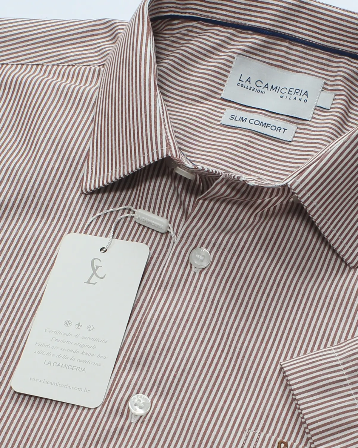 Camisa Manga Curta Listra