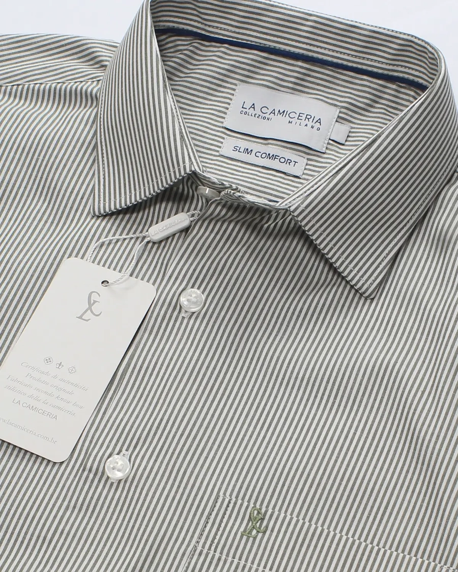 Camisa Manga Curta Listra