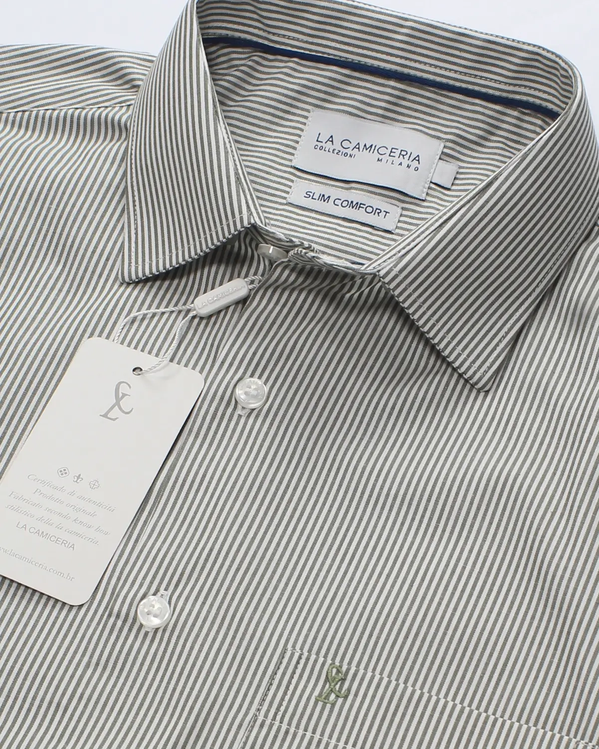 Camisa Manga Curta Listra