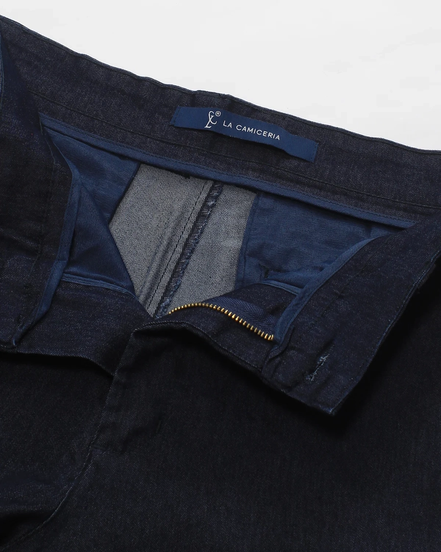 Bermuda Jeans Bolso Faca