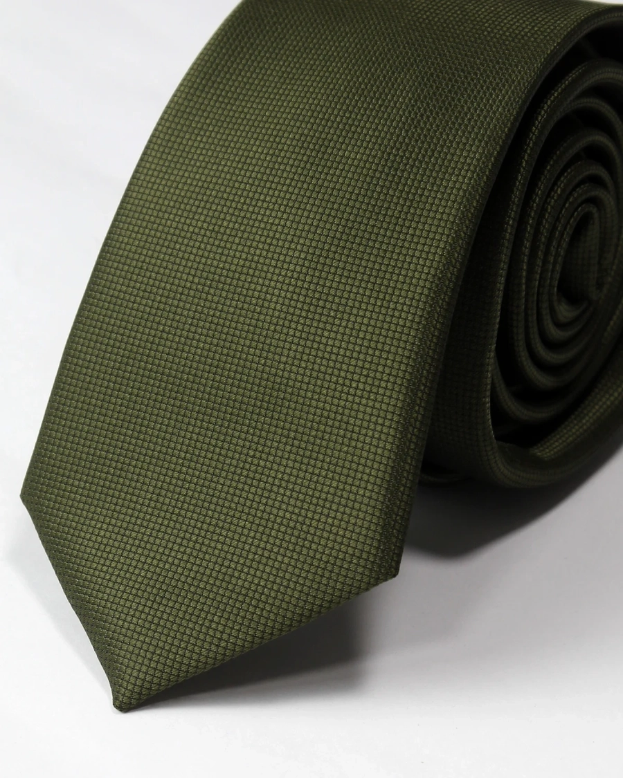 Gravata Jacquard Verde Lima