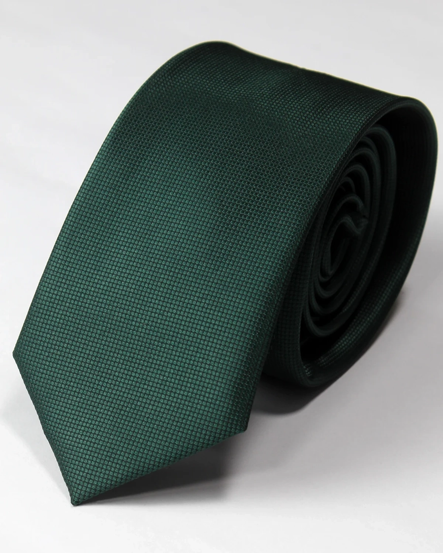 Gravata Jacquard Verde